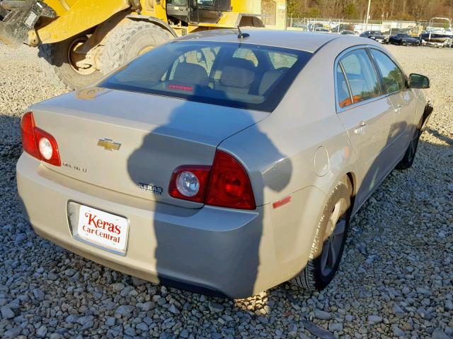 1G1ZC5E1XBF108938 - 2011 CHEVROLET MALIBU 1LT BEIGE photo 4