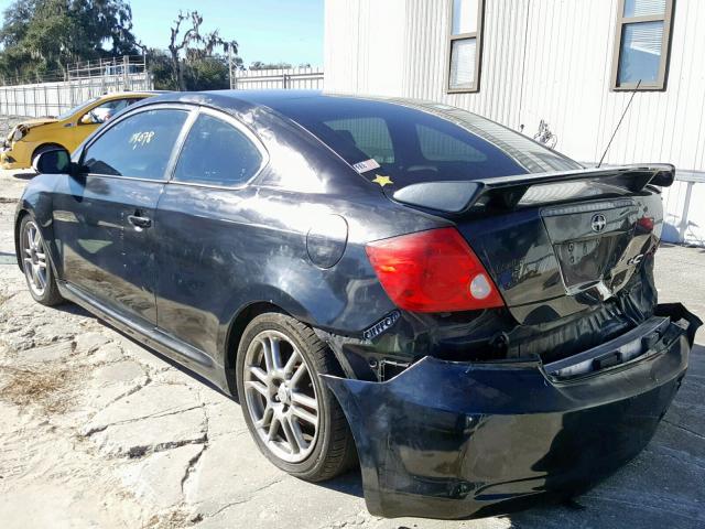 JTKDE177250053942 - 2005 TOYOTA SCION TC შავი ფოტო 3