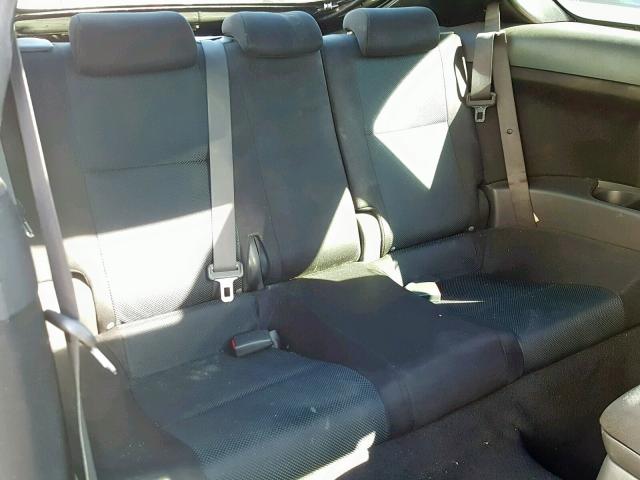 JTKDE177250053942 - 2005 TOYOTA SCION TC შავი ფოტო 6