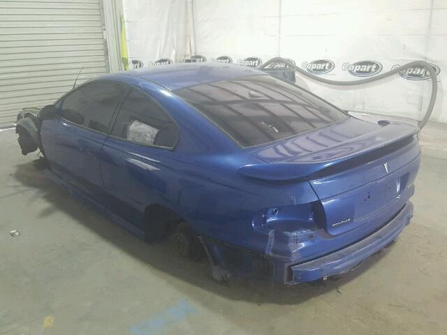 6G2VX12UX6L541434 - 2006 PONTIAC GTO BLUE photo 3