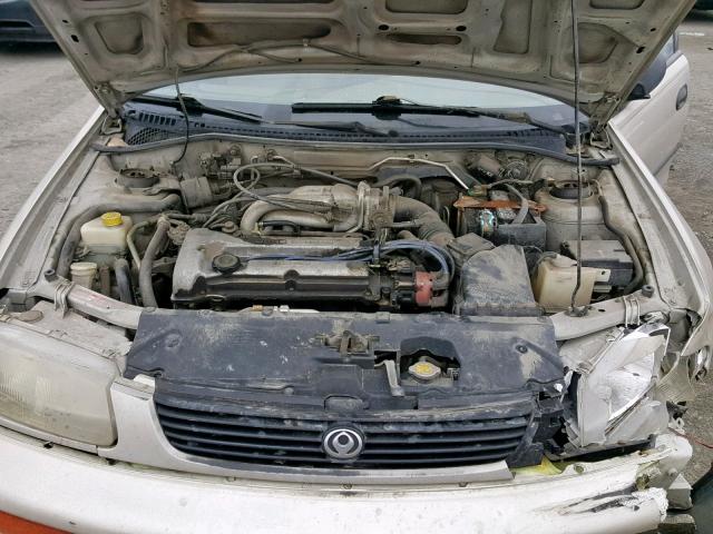 JM1BB1415T0307955 - 1996 MAZDA PROTEGE DX TAN photo 7