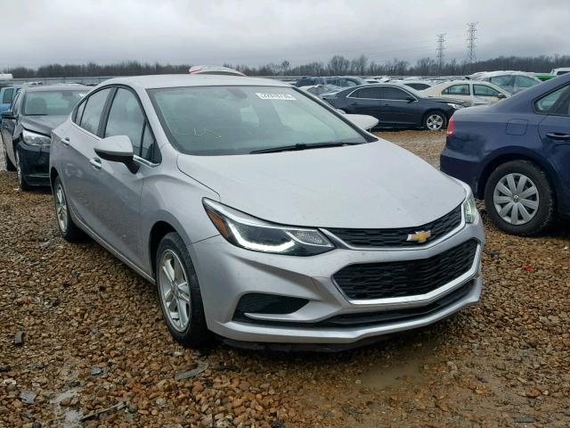 1G1BE5SM9H7156833 - 2017 CHEVROLET CRUZE LT SILVER photo 1