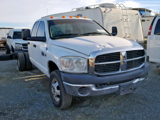 3D6WG48A57G778031 - 2007 DODGE RAM 3500 S WHITE photo 1