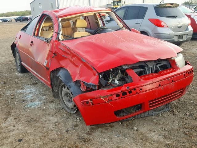 3VWRB69M42M100528 - 2002 VOLKSWAGEN JETTA GL RED photo 1