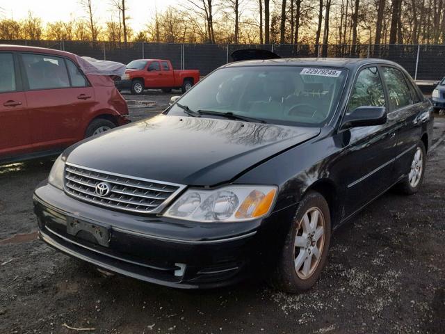 4T1BF28BX3U293326 - 2003 TOYOTA AVALON XL BLACK photo 2