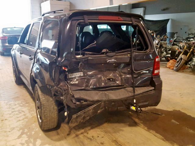 1FMCU0DG5BKB24017 - 2011 FORD ESCAPE XLT BLACK photo 9