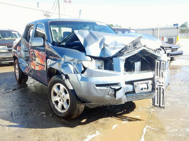 2HJYK165X8H538715 - 2008 HONDA RIDGELINE BLUE photo 1