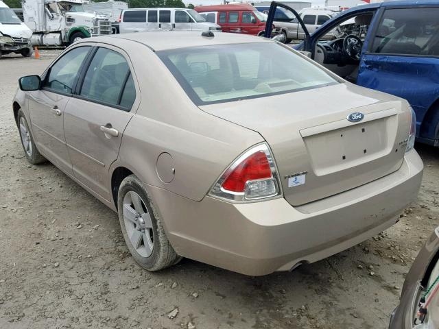 3FAHP01197R281432 - 2007 FORD FUSION SE TAN photo 3