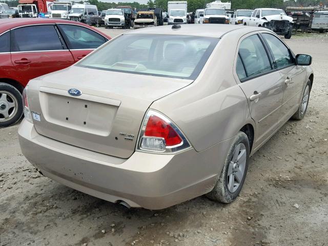 3FAHP01197R281432 - 2007 FORD FUSION SE TAN photo 4