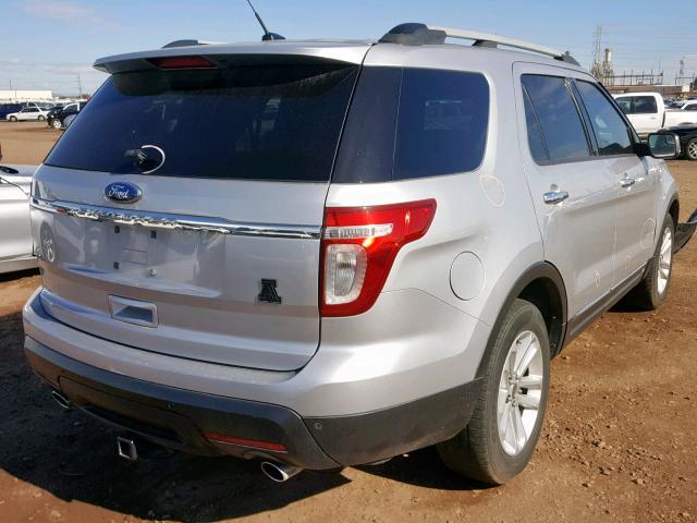 1FMHK7D87BGA39311 - 2011 FORD EXPLORER X SILVER photo 4