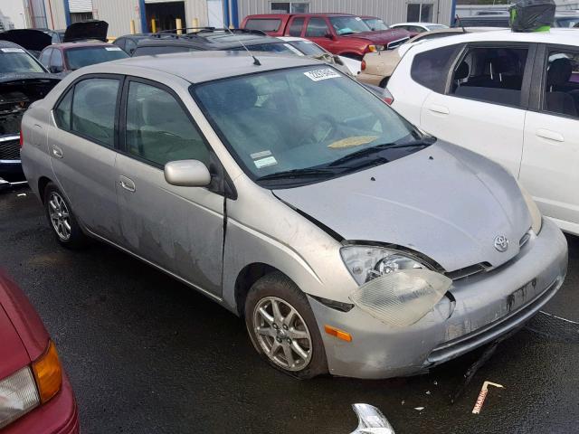 JT2BK18U020050375 - 2002 TOYOTA PRIUS SILVER photo 1