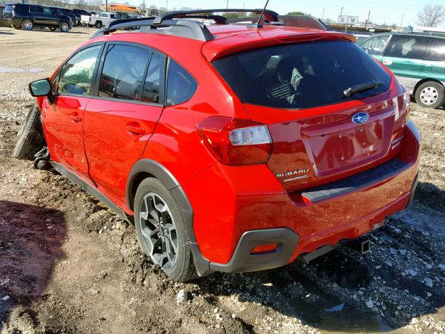 JF2GPABCXG8289814 - 2016 SUBARU CROSSTREK RED photo 3