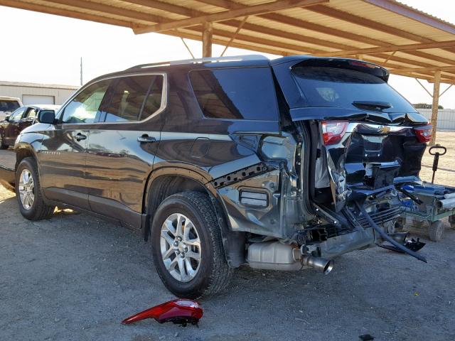 1GNERGKW8JJ138247 - 2018 CHEVROLET TRAVERSE L GREEN photo 3