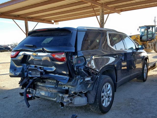 1GNERGKW8JJ138247 - 2018 CHEVROLET TRAVERSE L GREEN photo 4