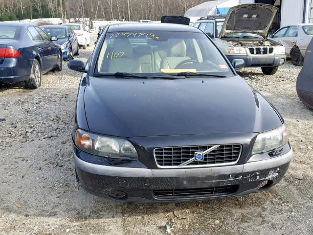 YV1RS64A042378489 - 2004 VOLVO S60 BLACK photo 9