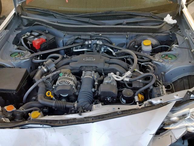 JF1ZNAA11D2726780 - 2013 TOYOTA SCION FR-S SILVER photo 7