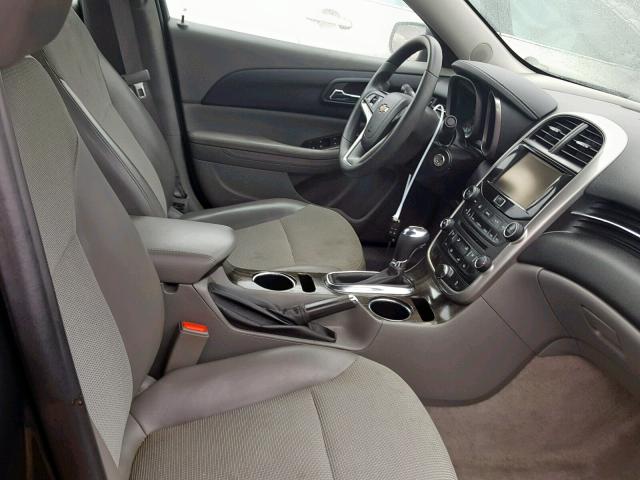 1G11C5SL4FF343764 - 2015 CHEVROLET MALIBU 1LT GRAY photo 5