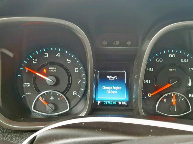 1G11C5SL4FF343764 - 2015 CHEVROLET MALIBU 1LT GRAY photo 8