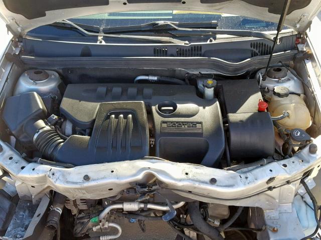 1G1AD5F50A7239252 - 2010 CHEVROLET COBALT 1LT SILVER photo 7