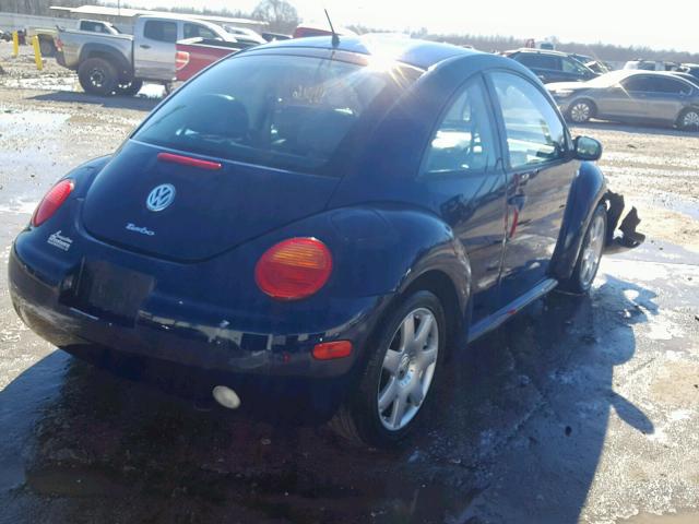 3VWDD21C63M406406 - 2003 VOLKSWAGEN NEW BEETLE Mavi foto 4