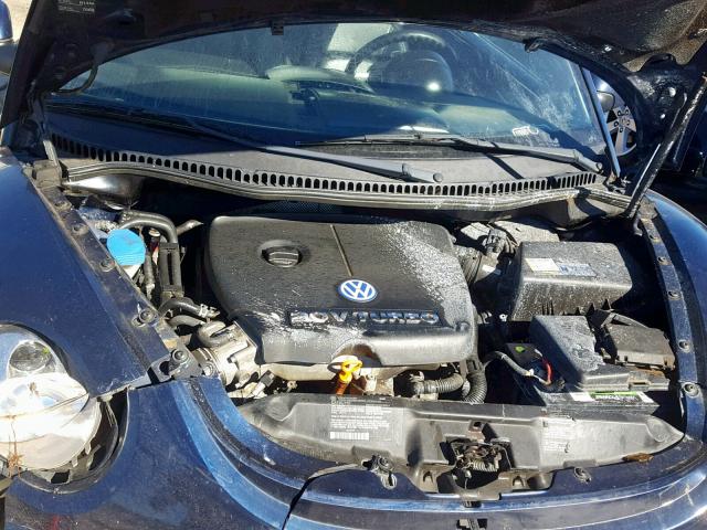 3VWDD21C63M406406 - 2003 VOLKSWAGEN NEW BEETLE Mavi foto 7