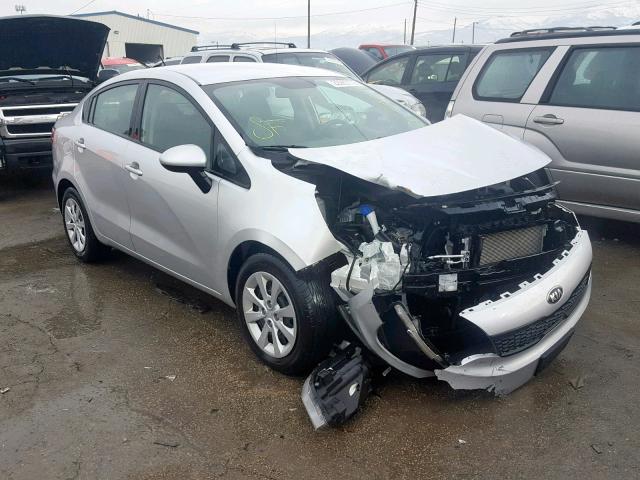 KNADM4A3XG6692021 - 2016 KIA RIO LX SILVER photo 1