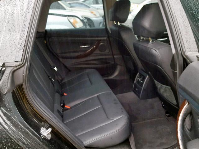 WBA3X5C56FD560911 - 2015 BMW 328 XIGT BLACK photo 6