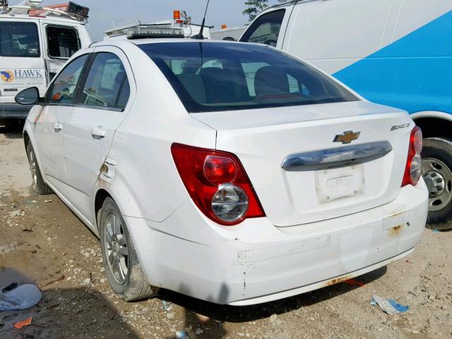 1G1JC5SH5E4238530 - 2014 CHEVROLET SONIC LT 白色 照片 3