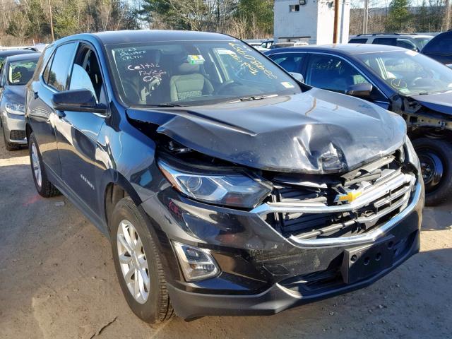 2GNAXSEV2J6295442 - 2018 CHEVROLET EQUINOX LT BLACK photo 1