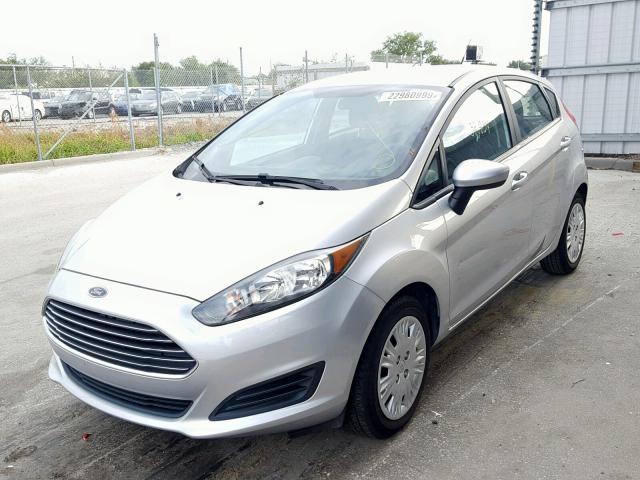 3FADP4TJ0GM171188 - 2016 FORD FIESTA S SILVER photo 2