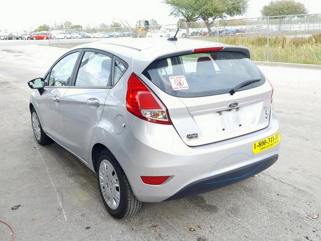 3FADP4TJ0GM171188 - 2016 FORD FIESTA S SILVER photo 3