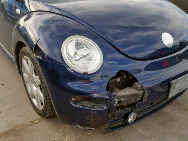 3VWDD21C03M425212 - 2003 VOLKSWAGEN NEW BEETLE Mavi foto 9