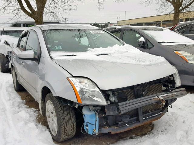 3N1AB6AP3CL762147 - 2012 NISSAN SENTRA 2.0 SILVER photo 1