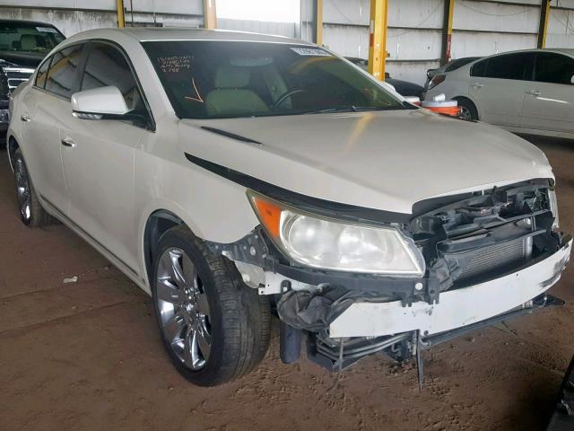 1G4GD5GG8AF128788 - 2010 BUICK LACROSSE C WHITE photo 1