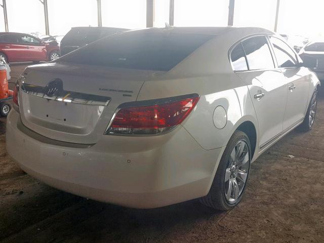1G4GD5GG8AF128788 - 2010 BUICK LACROSSE C WHITE photo 4