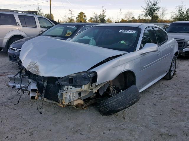 2G2WP522941213805 - 2004 PONTIAC GRAND PRIX SILVER photo 2
