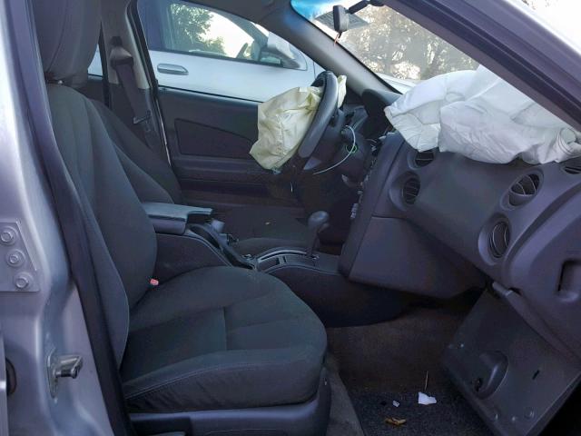 2G2WP522941213805 - 2004 PONTIAC GRAND PRIX SILVER photo 5