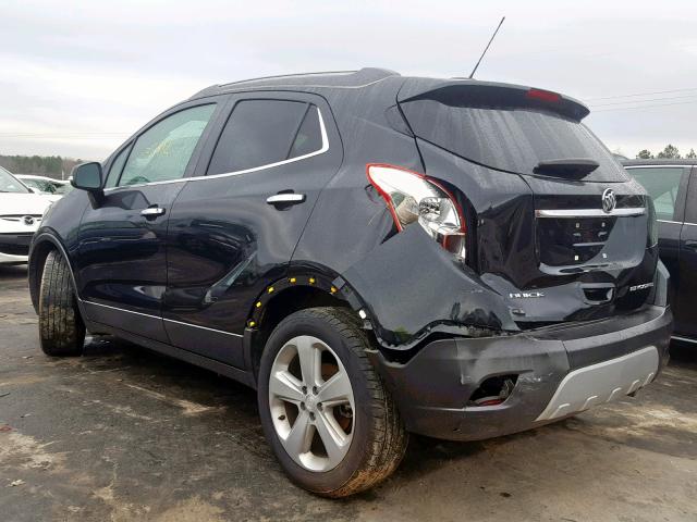 KL4CJASB1FB268111 - 2015 BUICK ENCORE BLACK photo 3