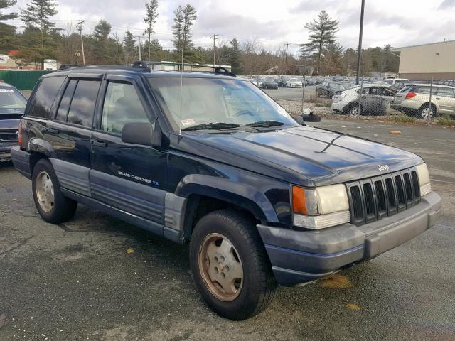 1J4GZ58S3VC678779 - 1997 JEEP GRAND CHER BLACK photo 1