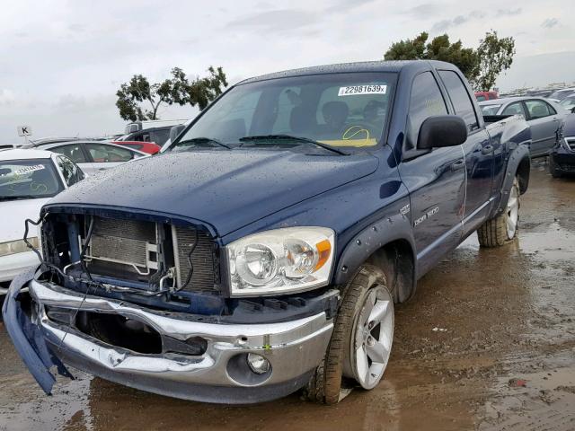1D7HA18237J591060 - 2007 DODGE RAM 1500 S 蓝色 照片 2
