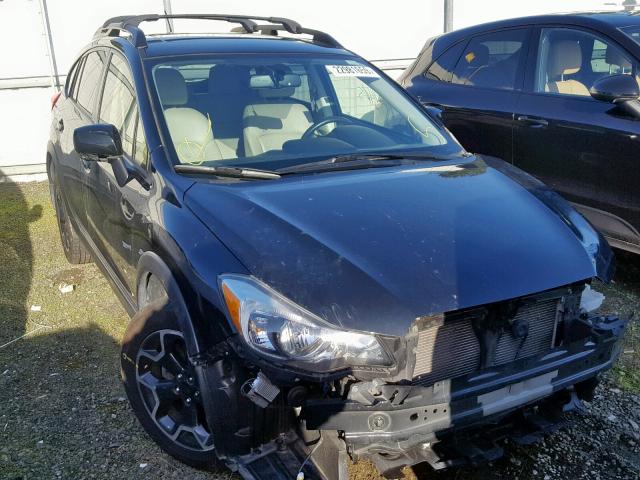 JF2GPAKC2E8220063 - 2014 SUBARU XV CROSSTR BLACK photo 1