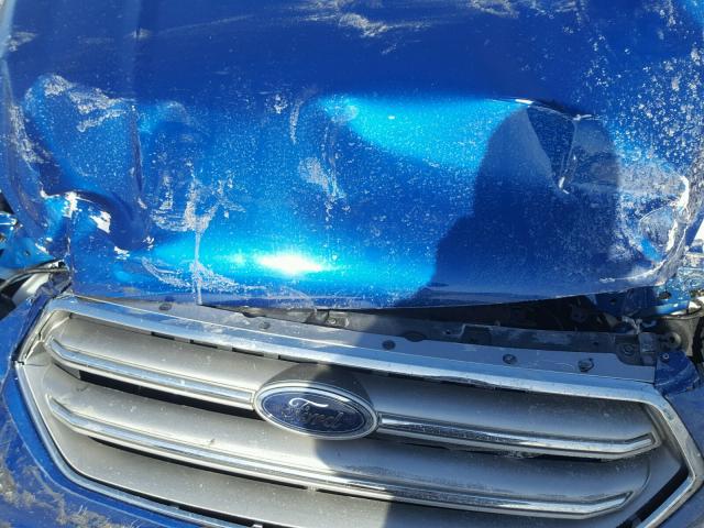 1FMCU0J91HUF04796 - 2017 FORD ESCAPE TIT BLUE photo 7