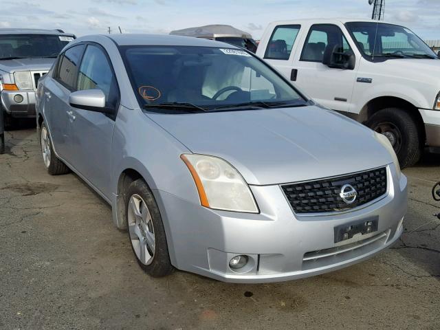 3N1AB61E58L721492 - 2008 NISSAN SENTRA 2.0 SILVER photo 1