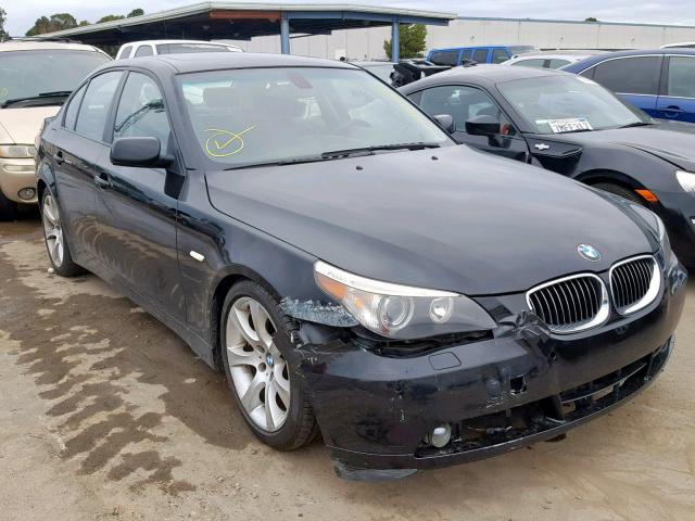 WBANB53517CP04136 - 2007 BMW 550 I BLACK photo 1