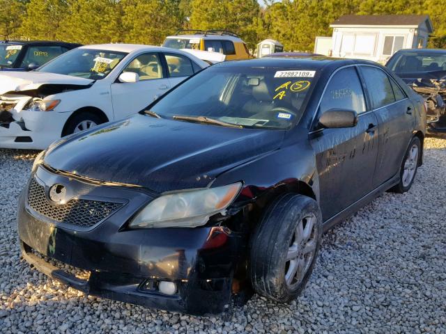 4T1BK46K99U073565 - 2009 TOYOTA CAMRY SE BLACK photo 2