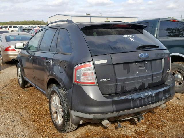 2FMDK48CX7BA90490 - 2007 FORD EDGE SEL CHARCOAL photo 3