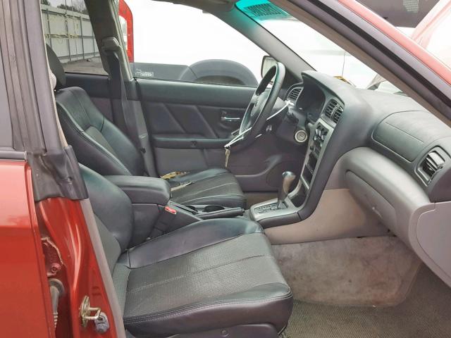 4S4BT61CX37109259 - 2003 SUBARU BAJA RED photo 5