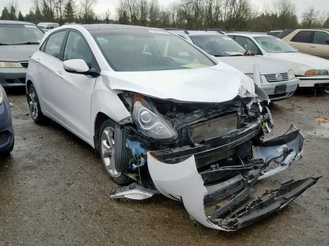 KMHD35LH1EU166935 - 2014 HYUNDAI ELANTRA GT WHITE photo 1