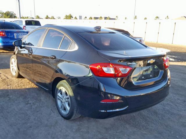 1G1BE5SM6J7137887 - 2018 CHEVROLET CRUZE LT BLACK photo 3