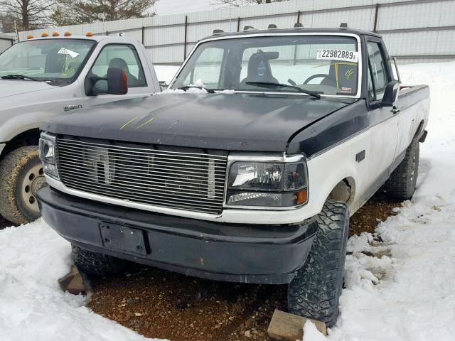 1FTEF15H0RLB61467 - 1994 FORD F150 双色 照片 2